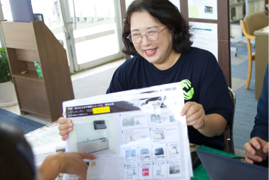 説明の様子